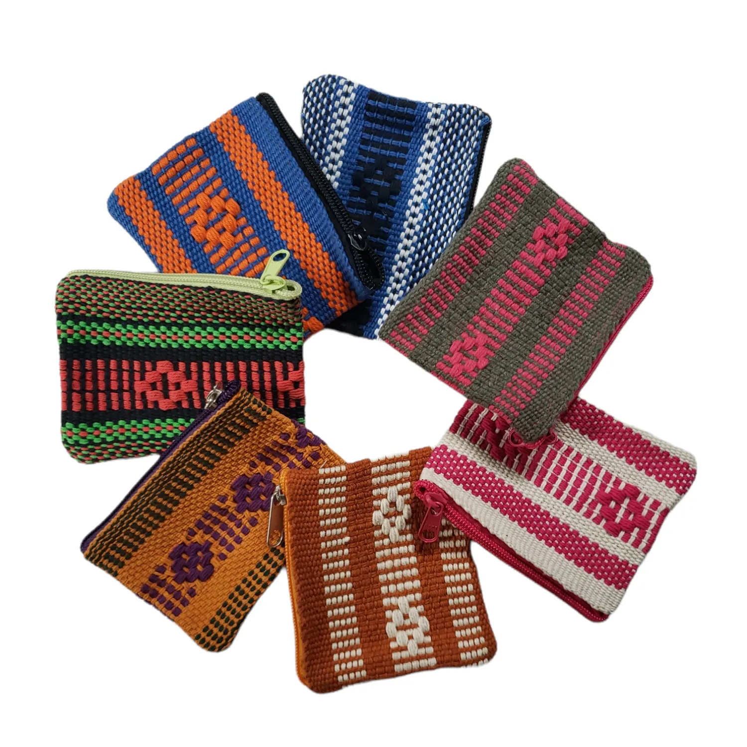 Woven Mexican Coin Purse from Oaxaca Mexico
