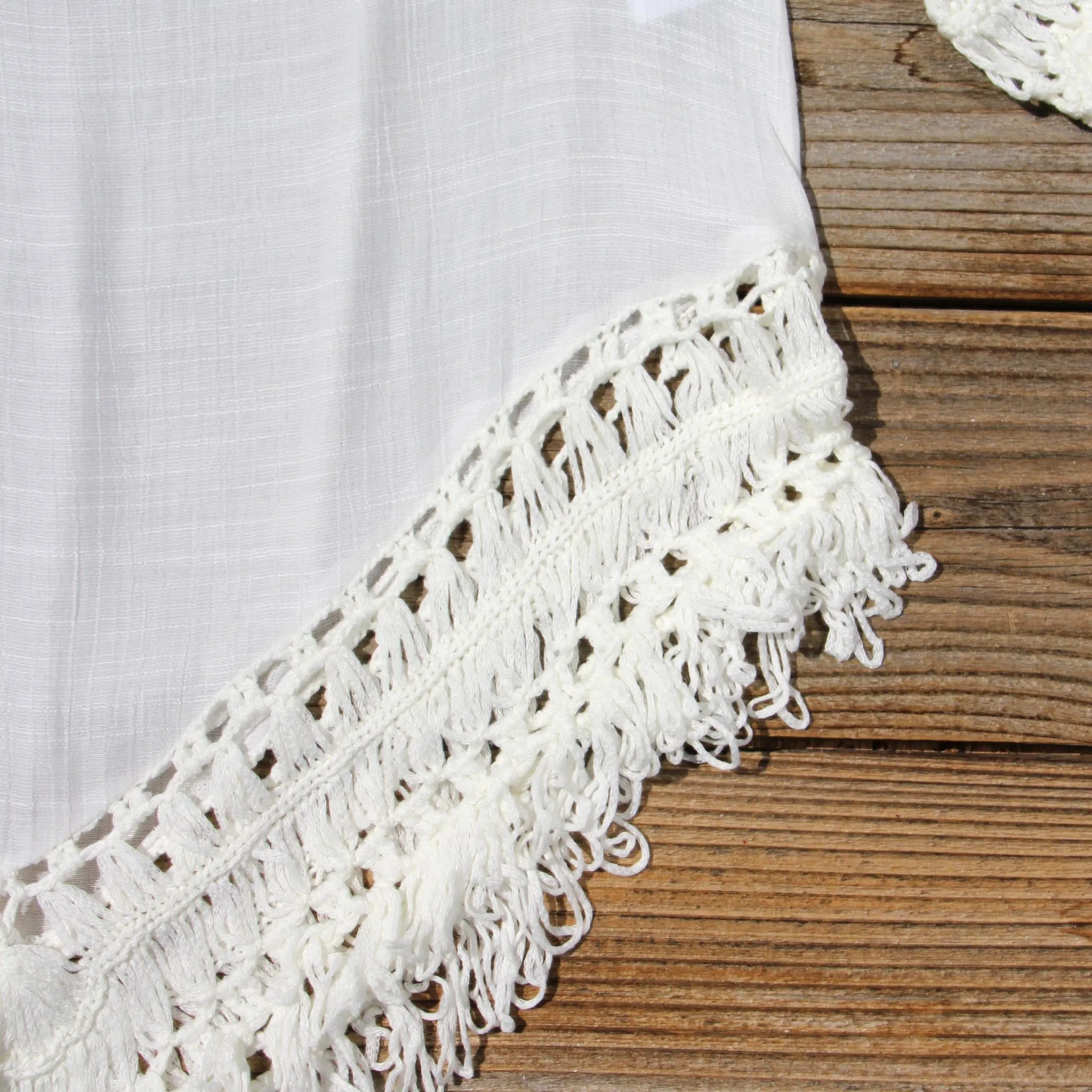 Woven Whites Tunic