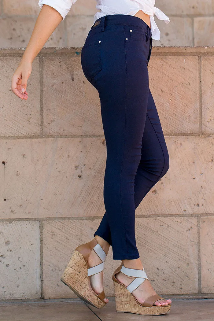 YMI Royalty For You | Missy Hyper Stretch Skinny Indigo